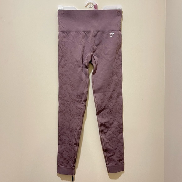 Gymshark Pants - Gymshark Studio Leggings Rose Taupe Yoga Pants Small